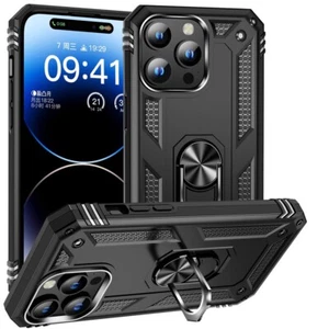 COQUE ETUI HOUSSE ANTICHOC MAGNETIQUE Pour APPLE IPHONE 16 PRO MAX RMOR RING - Photo 1 sur 22