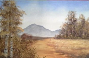 Brown Landscape By Helen Emery - Picture 1 of 1