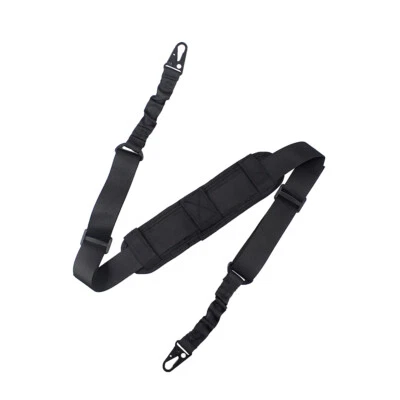 Quick Release 2 Point Adjustable Bungee Rifle Sling Shoulder Padded Gun Strap - Image 1 of 4