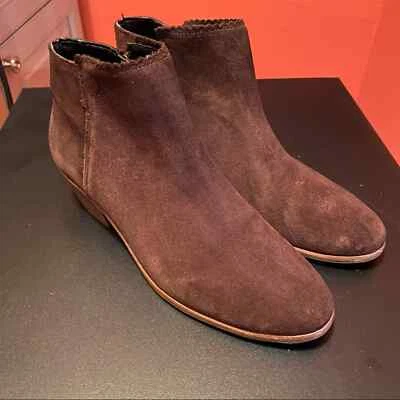 Jack Rogers Mujer Botines Talla 9 Botas Bailee Gamuza Tobillo Chocolate Foto 1 de 4