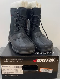 Botas impermeables aisladas Baffin Bobcaygeon para mujer talla 11 negras - Imagen 1 de 9