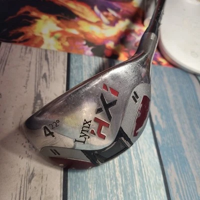 RH Lynx Parallax HXI 4 Wood 22° Hybrids Graphite GLX 60 Shaft Regular FLEX 39.5" - Image 1 of 4