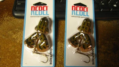 Rebel "Buzz n frog", nip, 2 ct,  1/2 oz,  free shipping - Изображение 1 из 2