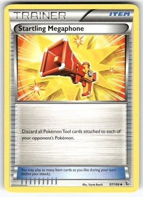 Startling Megaphone XY - Flashfire Uncommon Pokemon Lightly played - Image 1 of 2