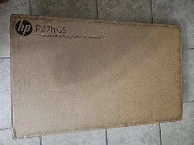 HP P27 G5 27 in FHD Monitor - Black (64X69AA#ABA) - Image 1 of 2