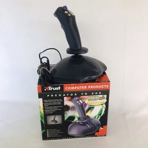 Vintage Retro Trust Predator TH 400 Joystick Boxed Used EB09JH - Picture 1 of 17