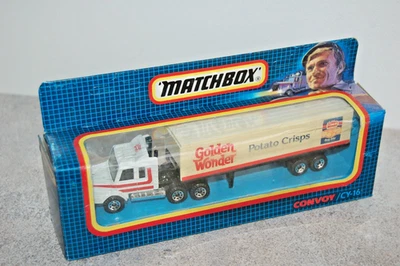 MATCHBOX CONVOY CY-16 SCANIA BOX TRUCK - GOLDEN WONDER POTATO CRISPS - Image 1 of 4