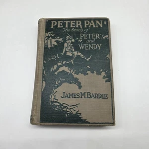 Peter Pan 1924 Photoplay Betty Bronson HC Grosset & Dunlap Silent Film Stills - Picture 1 of 14