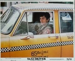 VINTAGE Style "Taxi Driver" 1976 Film Lobby Card Stylish Modern Art Postcard - Bild 1 von 4