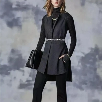 CABI NWT #3178 Drafting Duster Long Vest Coat Size M - Image 1 of 4