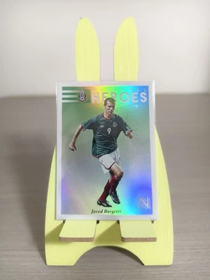 Jared Borgetti 2017 Panini Nobility National Heroes prata México Bolton - Imagem 1 de 2