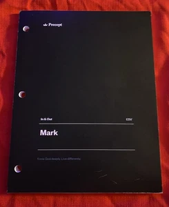 Precept In & Out ESV Mark Bible Study Workbook Level 4 - Picture 1 of 8