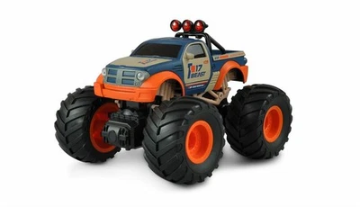 Amewi Big Buster Monster Truck 1:18, RTR Arancione/Blu / 22483 - Immagine 1 di 4