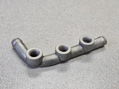 NICE USED ORIGINAL GENUINE PORSCHE 924 WATER COOLANT TUBE FOR 3 SENSORS - Image 1 of 4