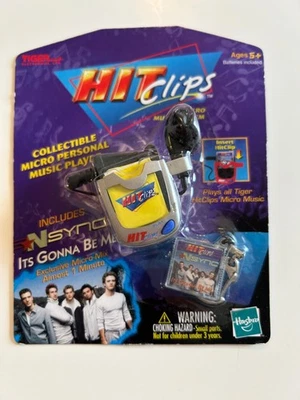 NSYNC HIt Clips It's Gonna Be Me  Micro Player 2000 TIGER Brand SILVER - Image 1 of 4