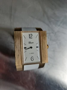 Vintage Royal Dynasty Metal Wind Up Hinged Watch Bracelet 17 Jewels TESTED. - Picture 1 of 17