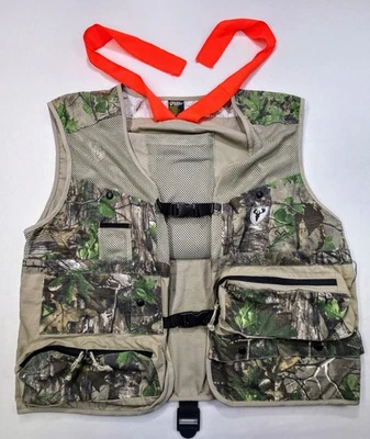 Scent Blocker Realtree Camo Hunting Vest XL 2XL Ripstop Orange Limited Use - Image 1 of 4