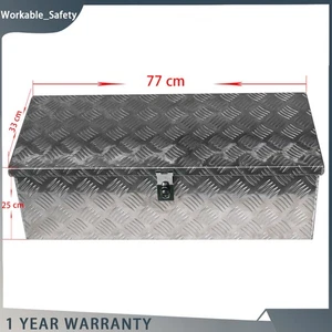 Tool Box Aluminum Truck Bed Toolbox 30 For Dump Pickup Underbody Storage - Picture 1 of 9