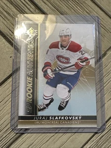 2022-23 SP Rookie Authentics Gold #115 Juraj Slafkovsky Canadiens (RC) 169/199 - Picture 1 of 4