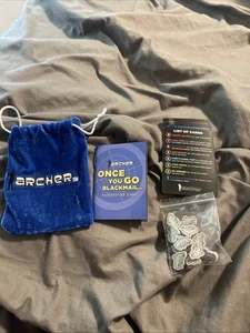 Archer Once You Go Blackmail Card Game - Picture 1 of 6