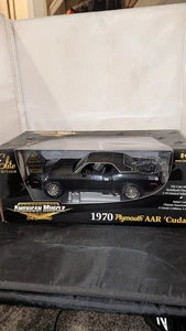 ERTL American Muscle Elite Edition 1970 Plymouth AAR Cuda 1:18 1 of 2500 Black - Picture 1 of 9