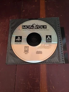 Monopoly Videospiel Sony PlayStation 1 PS1 NUR DISC ungetestet minimale Kratzer  - Bild 1 von 18