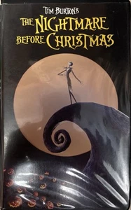 The Nightmare Before Christmas (VHS, 1994) Clamshell Case - Picture 1 of 2