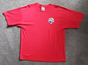 VINTAGE XL BUBBA GUMP SAN FRANCISCO ROTES TSHIRT - SEHR GUTER ZUSTAND! - Bild 1 von 7