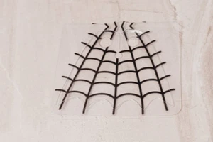 New LEGO Spider Web Cape Webbing Trans Clear Print Spider-Man Vampire Halloween - Picture 1 of 2