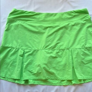 Reel Legends hellgrüner Plissee-Minirock mit Shorts Größe XL - Bild 1 von 7