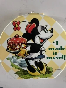 Minnie Mouse Brotdose "I made it Myself" 1998 Blech NEUWERTIG - Bild 1 von 6
