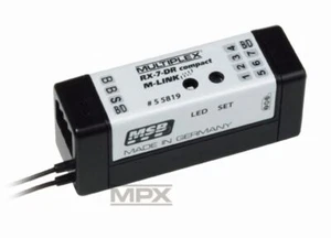 Empfänger RX 7 DR compact M LINK 2,4 GHz Multiplex MPX NEU&OVP - Picture 1 of 1