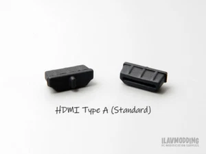 HDMI Type A (Standard) Female - Anti Dust Cover Plug Cap (A) [5pcs] - Picture 1 of 13