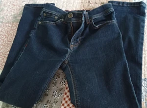 Boy's LL BEAN Blue Denim Jeans Sz. 8 Good pre-owned condition - Picture 1 of 7