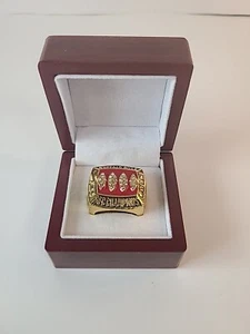 Buffalo Bills 1993 AFC Championship Rings Jim Kelly With Box Comeback Game - Picture 1 of 10