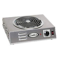 Cadco CSR-3T Electric Portable Hot Plate with Tubular Element