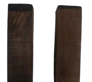 Paquete de 2 molinos de pimienta de palo de rosa de las Indias Orientales para tornear madera en blanco 3"x 3"x 12" - Imagen 1 de 7