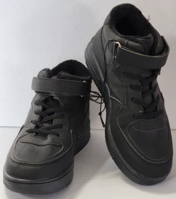 Ecko Unlimited Big Boys High Top Shoes Sneakers Size 7 Black NEW W/O BOX OR TAGS - Image 1 of 4