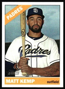 2015 Topps Heritage Matt Kemp #701 San Diego Padres - Picture 1 of 2