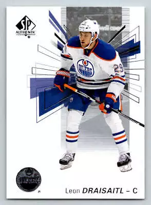 2016-17 SP Authentic #24 Leon Draisaitl (ref 197186) - Image 1 of 2