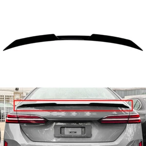 Alerón de maletero trasero labio de ala para BMW Serie 5 I5 G60 2024-2025 negro brillante - Imagen 1 de 9