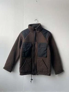 Vintage US Army Thermal "Bear" Fleece Jacket Zipped - Small - Picture 1 of 10