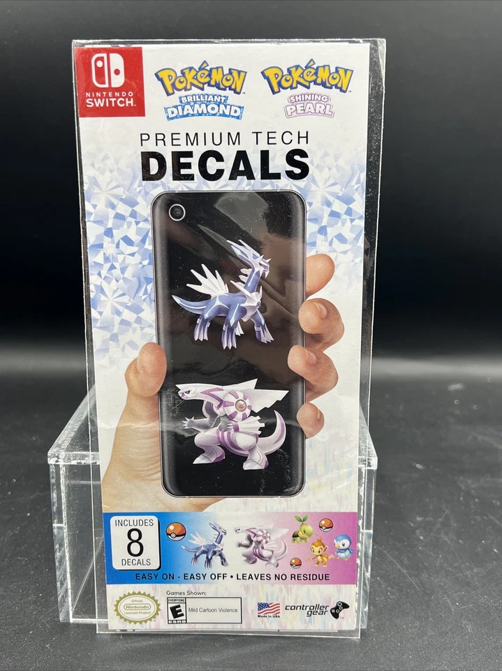 NEW Pokemon Brilliant Diamond And Shining Pearl Premium Tech Decals - Image 1 of 2