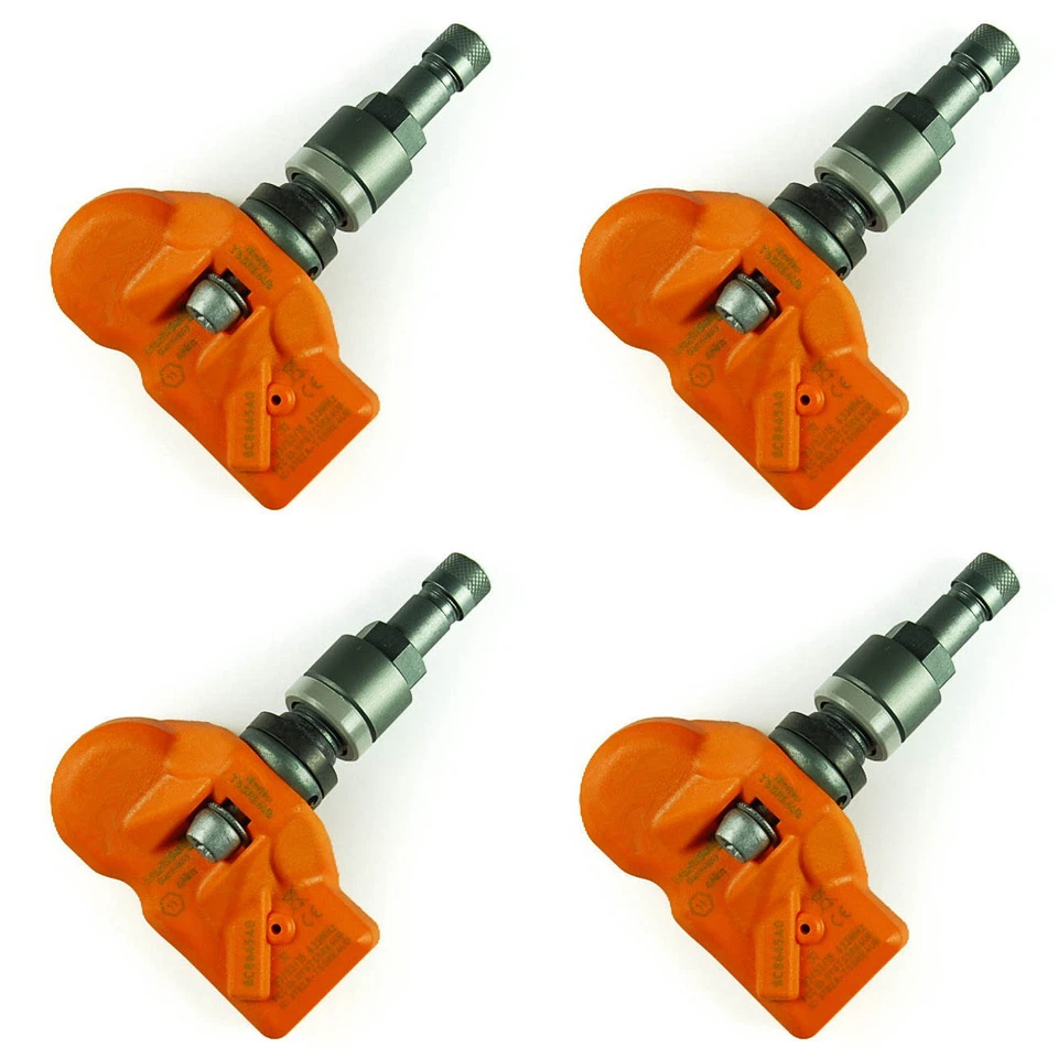 Mercedes Benz 2010 2011 2012 E350 E550 E63 AMG New TPMS Set Gunmetal Valve Stem - Image 1 of 1