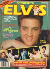 A Tribute To Elvis Magazine Elvis Presley 7th Memorial Summer 1984 012418nonr
