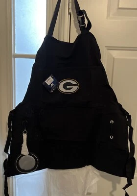 Delantal utilitario para parrilla con abrebotellas, portabotellas, empacadora Green Bay Foto 1 de 4