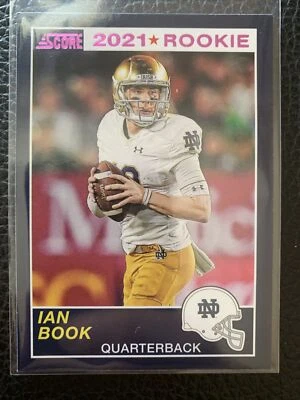 🔥 2021 Chronicles Draft Picks Ian Book Score PINK Saints/Notre Dame #54 🔥 - Image 1 of 2