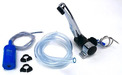 Automatik-Wasserhahn + Tauchpumpe 12 V  für Camping Spüle Wohnwagen Spülbecken - Bild 1 von 4