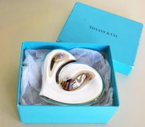 HEBILLA GRANDE CINTURÓN CORAZÓN TIFFANY & CO PERETTI PLATA ESTERLINA 925 ITALIA 1978 - Imagen 1 de 7
