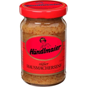 Händlmaiers bayrischer süßer Hausmachersenf Qualität im Glas 100ml - Picture 1 of 1